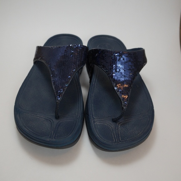 sequin fitflops